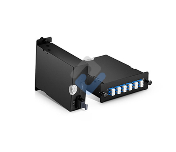 Customized MTP MPO to LC/SC OS2 Single Mode FHD Fiber Optic Plug-N-Play Cassette