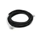 Cat6a Plug to Plug SFTP PVC CMR Pre-Terminated Copper Trunk Cable, 3m