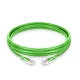 Cable de conexión de PVC CM, verde, sin enganches y sin blindaje (UTP) Cat5e, 6 pulgadas