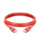 Cat5e Snagless Unshielded (UTP) PVC Red Patch Cable, 5ft