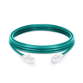 Cat5e Non-booted Unshielded (UTP) PVC Yellow Patch Cable, 3.3ft