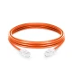 Cat5e Non-booted Unshielded (UTP) PVC Orange Patch Cable, 3.3ft