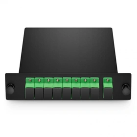 1x8 PLC Fiber Splitter, Standard LGX Cassette, SC/APC, Singlemode