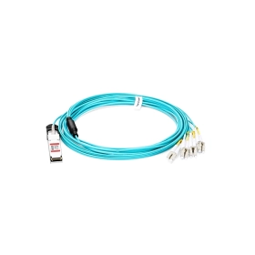 5m（16ft）40G QSFP +至4双工LC有源光缆，思科兼容